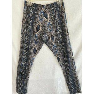 French Laundry Womens Leggings Aztec Print